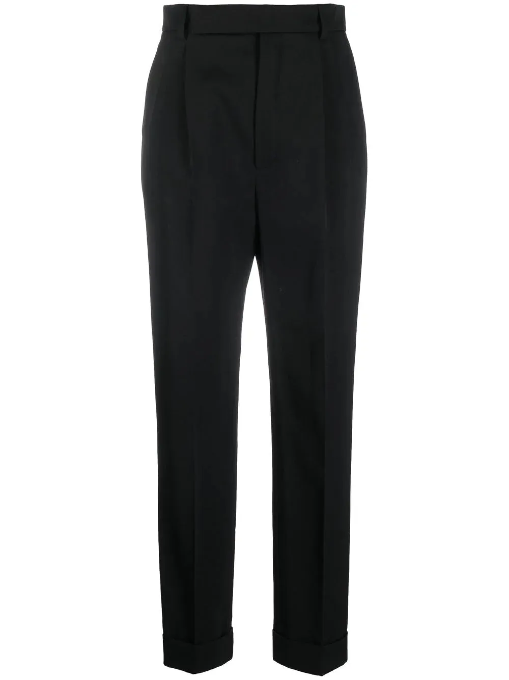 tailored gabardine trousers