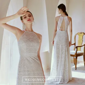 The Caserina Wedding Bridal Halter Gown