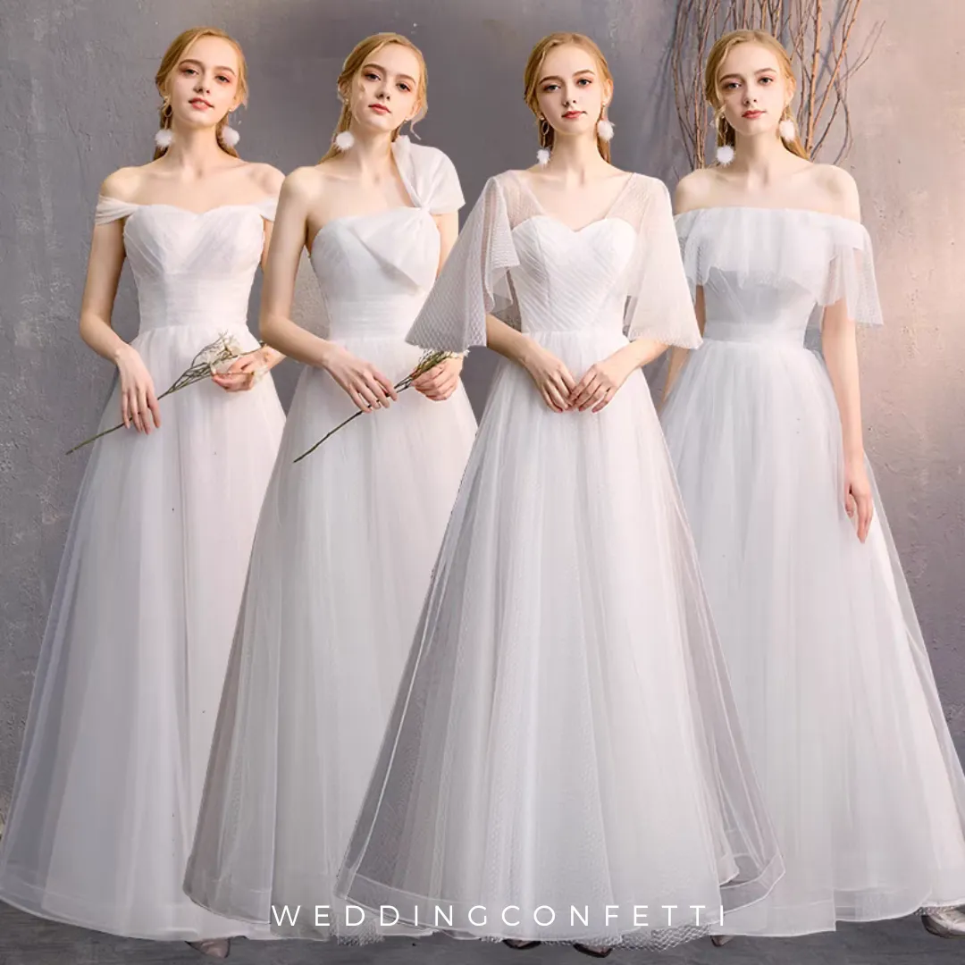 The Cordeli White Bridesmaid Collection (Available in 4 Styles)