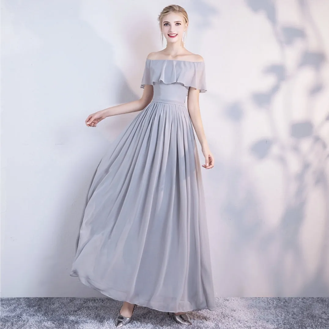 The Dendelion Chiffon Bridesmaid Dress (Customisable)