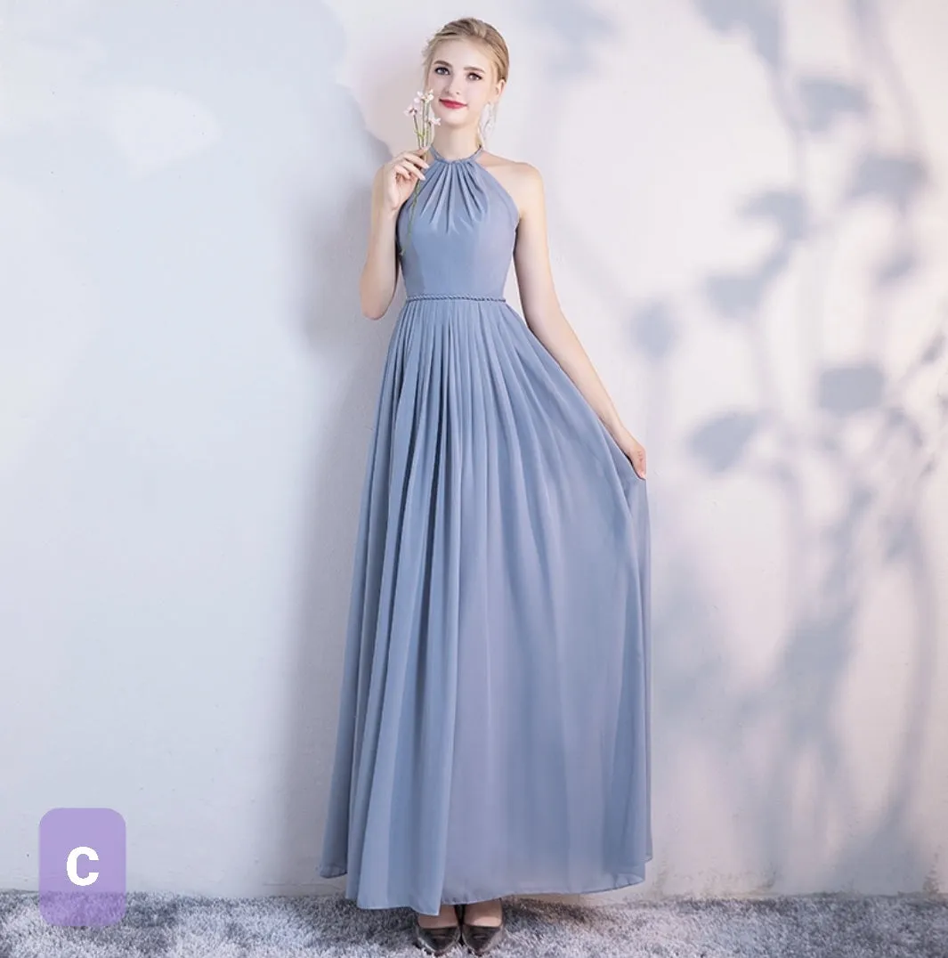 The Dendelion Chiffon Bridesmaid Dress (Customisable)