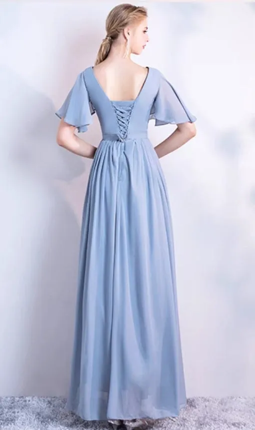 The Dendelion Chiffon Bridesmaid Dress (Customisable)