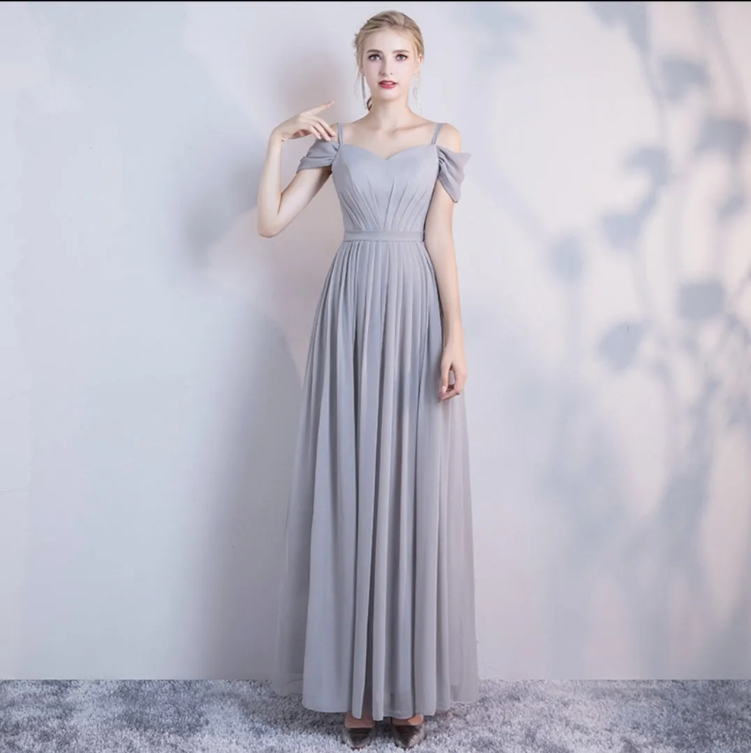 The Dendelion Chiffon Bridesmaid Dress (Customisable)