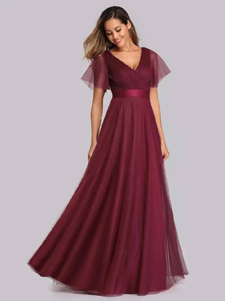 The Irisa Tulle Bridesmaid Dress (Customisable)