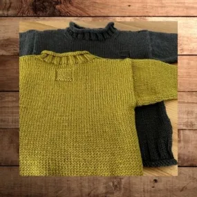 The Kiwi Stitch and Knit Co. - Rolled Edge Jumper