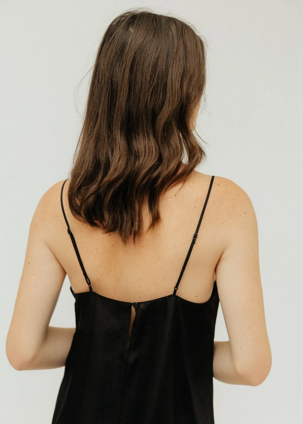 Tibi The Slip Dress in Black