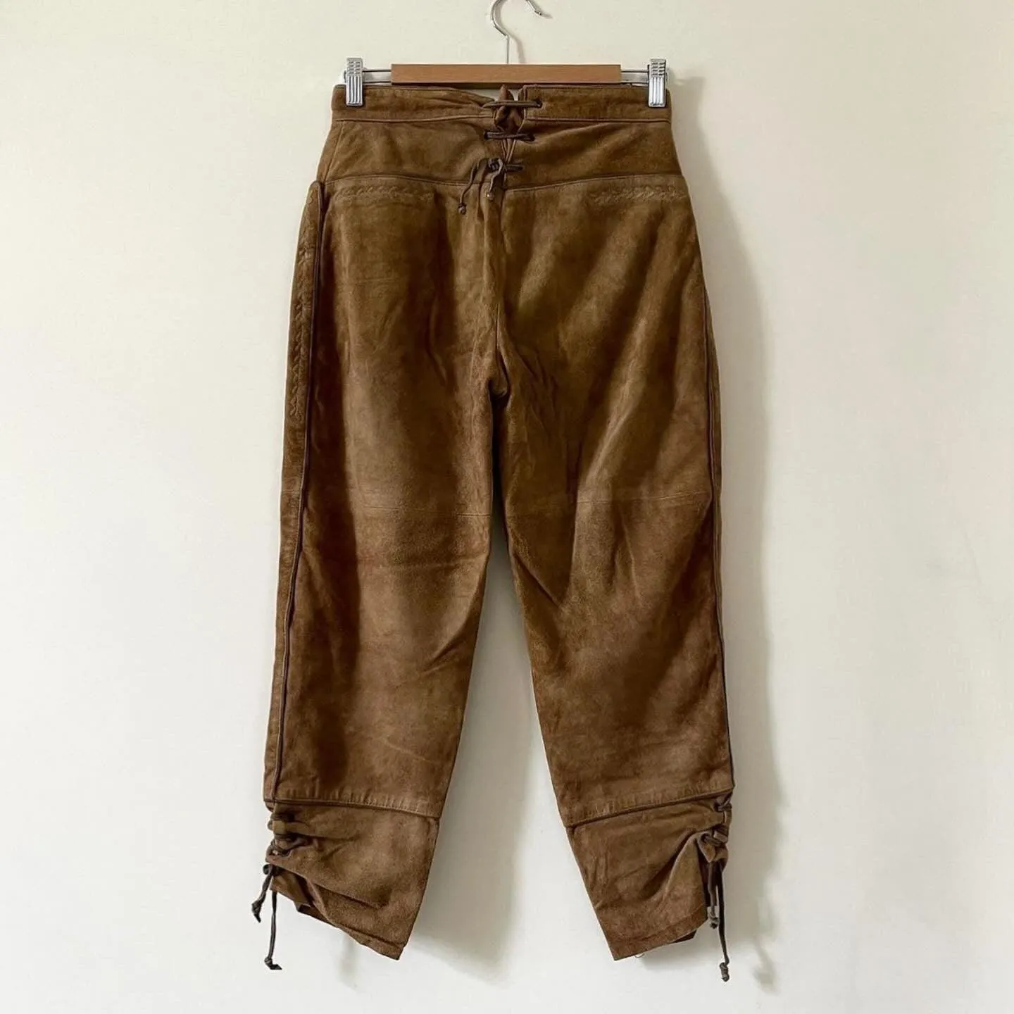 TRADITIONAL AUSTRIAN Vintage Leather Pants