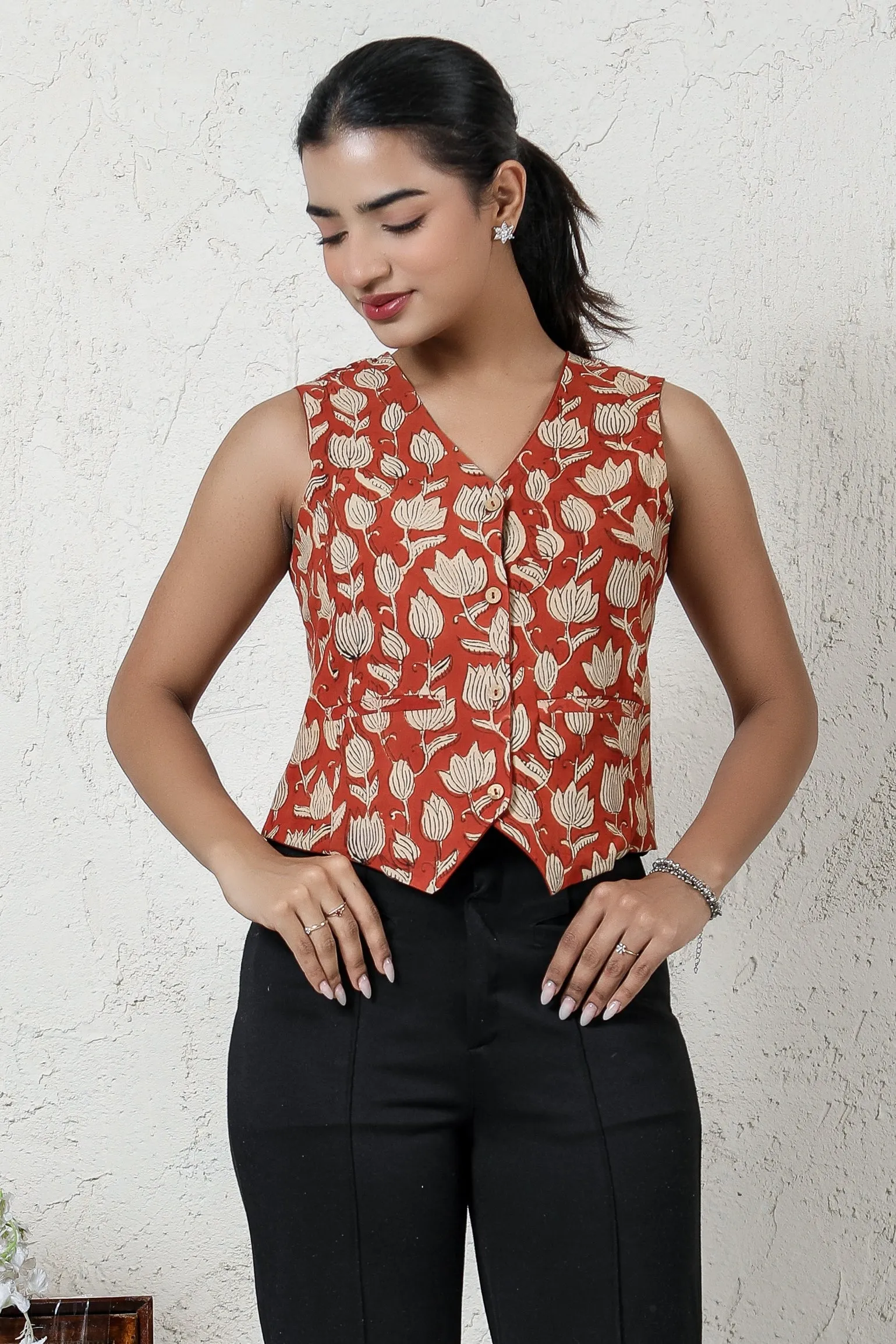 Vest Top (Red Lotus)