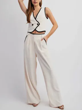 Victoria Wide Leg Trousers | Part of Set