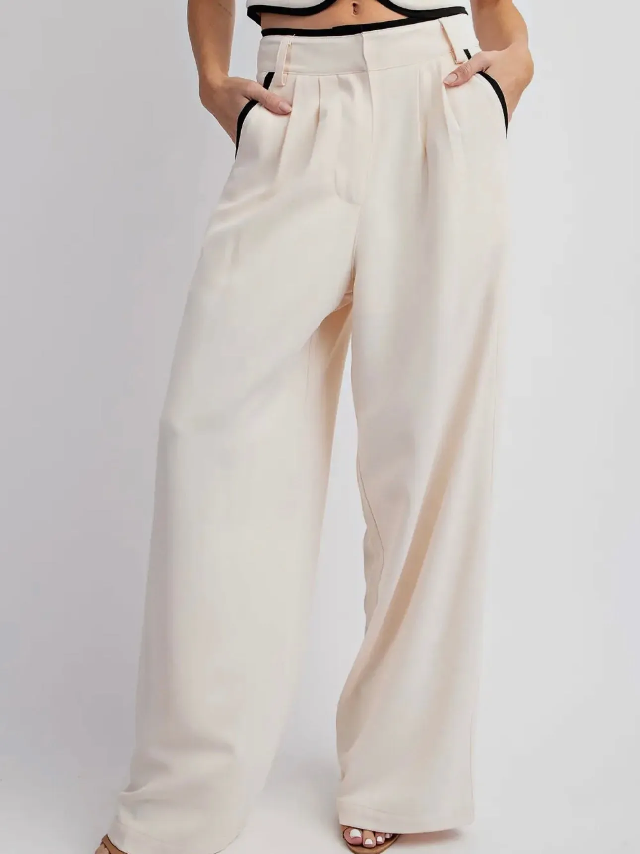 Victoria Wide Leg Trousers | Part of Set