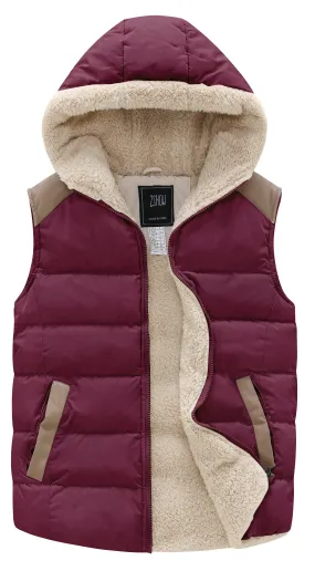 ZSHOW Women's Outerwear Vest Casual Thicken